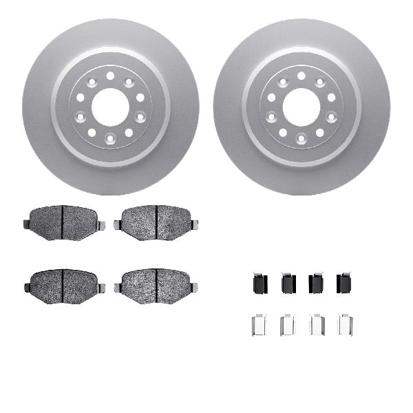 2009-2019 Ford Flex Disc Brake Kit - Rear (Dynamic Friction)