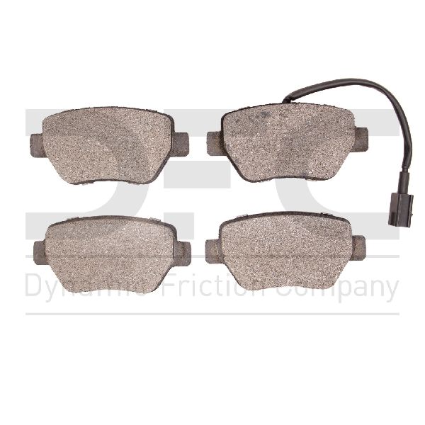 2014-2016 Maserati Ghibli Disc Brake Pad Set - Rear (Dynamic Friction)