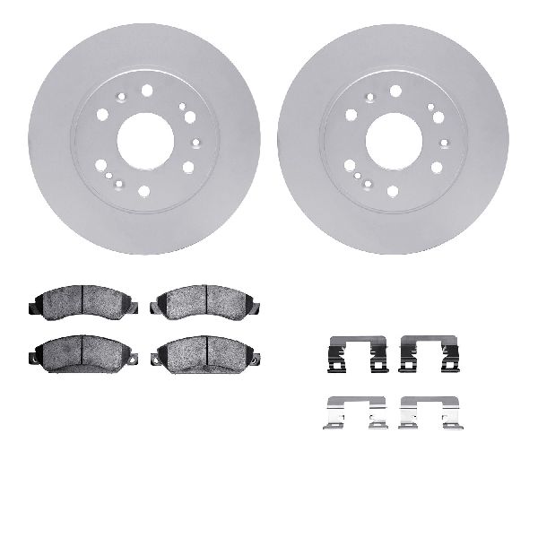 2007-2008 Chevrolet Tahoe Disc Brake Kit - Front (Dynamic Friction)