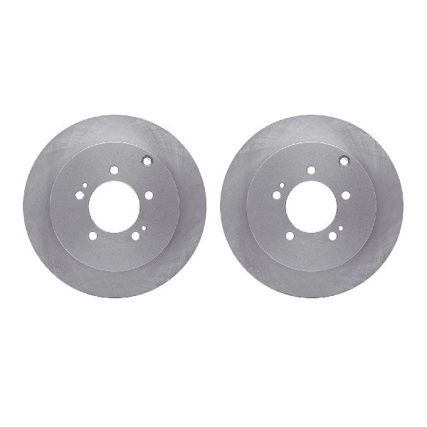 2007-2013 Mitsubishi Outlander Disc Brake Rotor Set - Rear (Dynamic Friction)