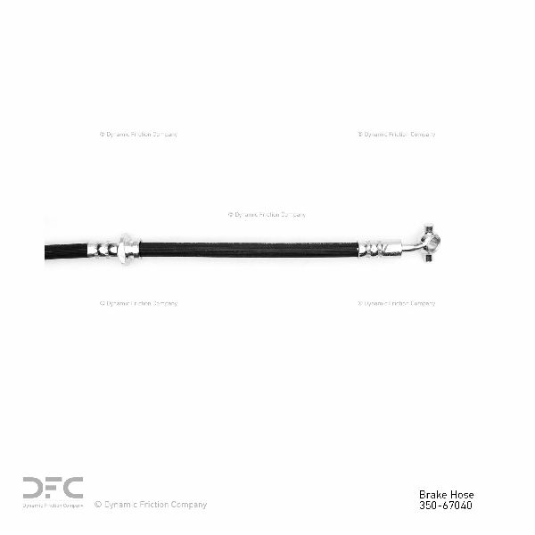 1993-2001 Nissan Altima Brake Hydraulic Hose - Front (Dynamic Friction)