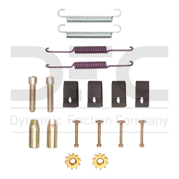 1999-2004 Jeep Grand Cherokee Parking Brake Hardware Kit - Rear (Dynamic Friction)