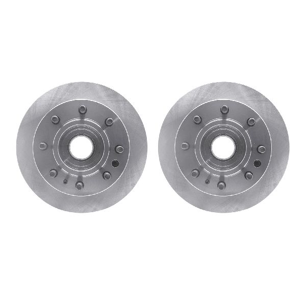 1995-2002 Ford E-350 Econoline Club Wagon Disc Brake Rotor Set - Front (Dynamic Friction)