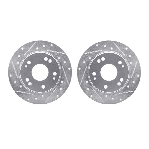 2004-2008 Acura TSX Disc Brake Rotor Set - Rear (Dynamic Friction)