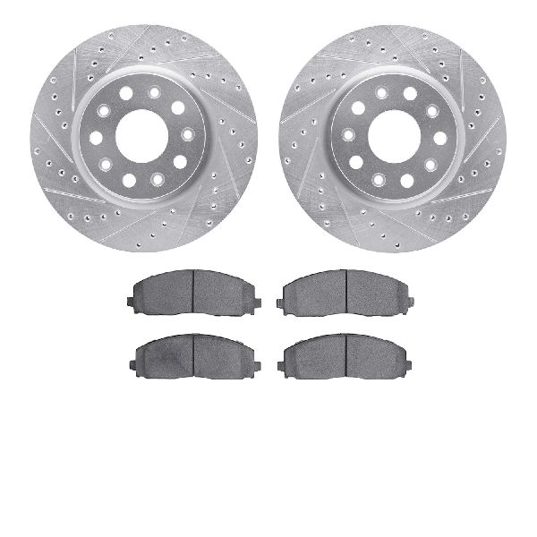 2018-2022 Jeep Wrangler Disc Brake Kit - Front (Dynamic Friction)