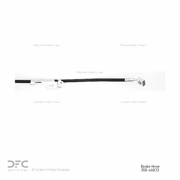 2008-2014 Cadillac CTS Brake Hydraulic Hose - Front Right (Dynamic Friction)
