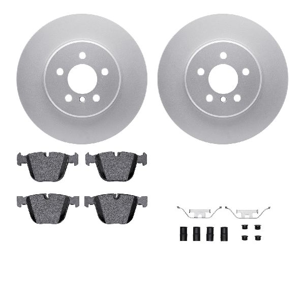 2013-2015 BMW ActiveHybrid 7 Disc Brake Kit - Rear (Dynamic Friction)