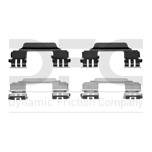 2005-2011 Cadillac STS Disc Brake Hardware Kit - Rear (Dynamic Friction)