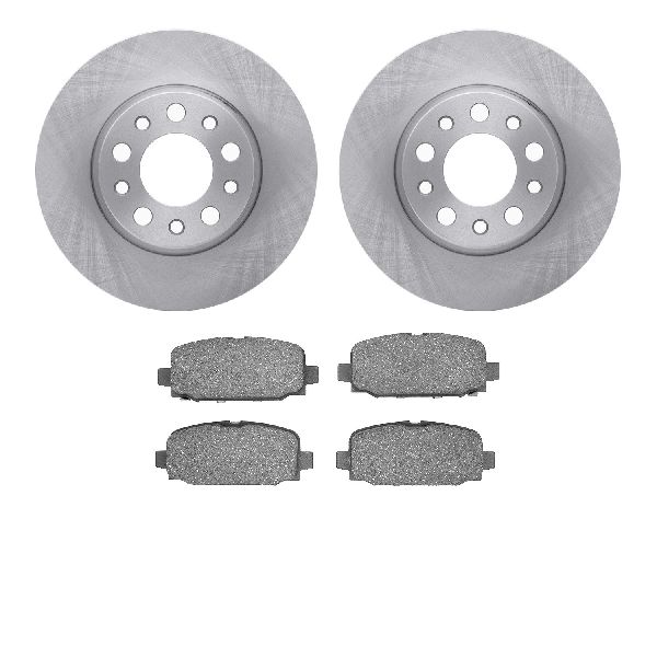 2017-2022 Jeep Compass Disc Brake Kit - Rear (Dynamic Friction)