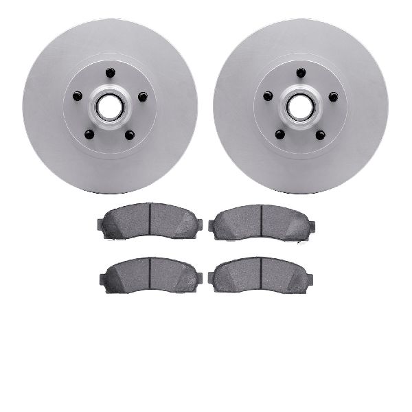 2001-2002 Ford Explorer Sport Trac Disc Brake Kit - Front (Dynamic Friction)
