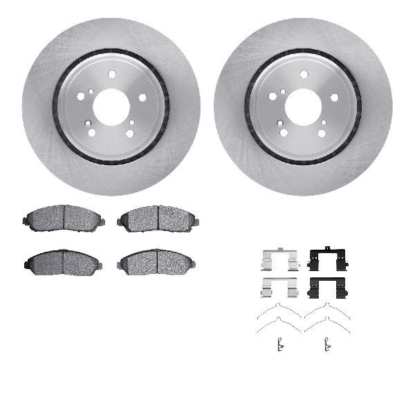 2014-2016 Acura MDX Disc Brake Kit - Front (Dynamic Friction)