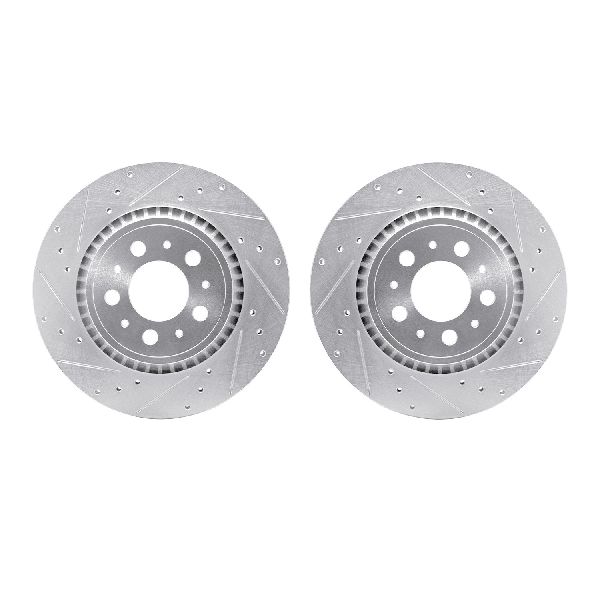 2003-2014 Volvo XC90 Disc Brake Rotor Set - Rear (Dynamic Friction)