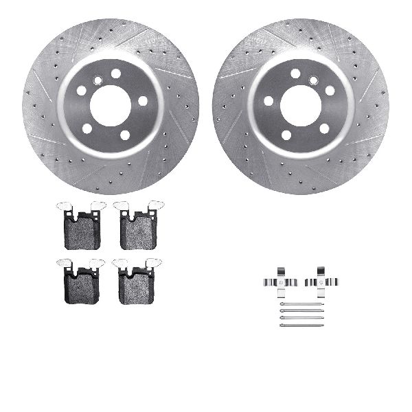 2014-2016 BMW 435i Disc Brake Kit - Rear (Dynamic Friction)
