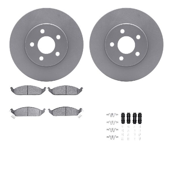 1995-2000 Dodge Stratus Disc Brake Kit - Front (Dynamic Friction)