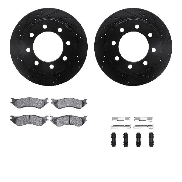 2006-2008 Dodge Ram 1500 Disc Brake Kit - Rear (Dynamic Friction)