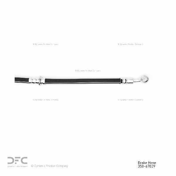 1991-1994 Nissan Sentra Brake Hydraulic Hose - Front Right (Dynamic Friction)
