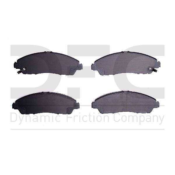 2017-2025 Honda Ridgeline Disc Brake Pad Set - Front (Dynamic Friction)