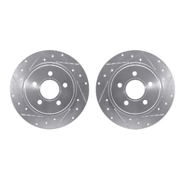 2004-2011 Volvo S40 Disc Brake Rotor Set - Rear (Dynamic Friction)