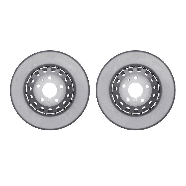 2017-2024 Audi Q7 Disc Brake Rotor Set - Front (Dynamic Friction)