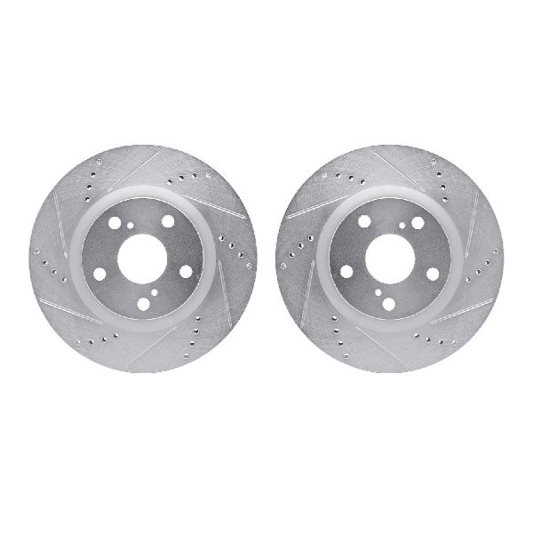 2013-2018 Lexus ES300h Disc Brake Rotor Set - Front (Dynamic Friction)