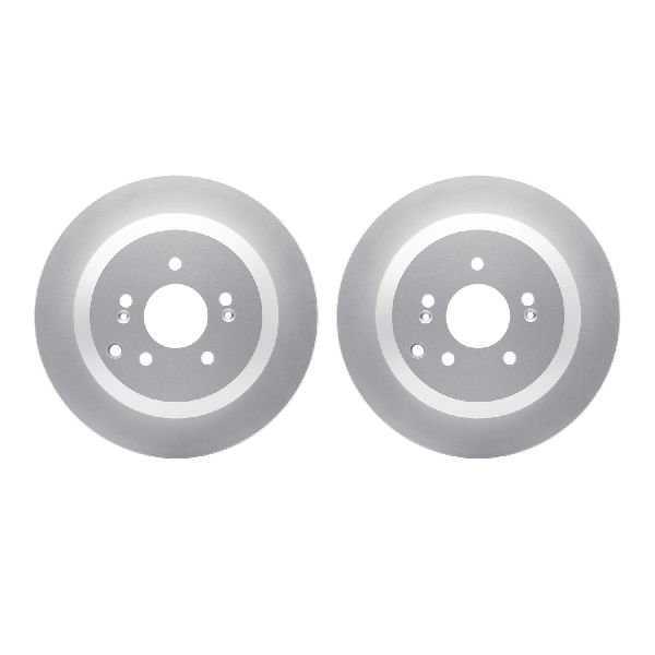 2007-2012 Hyundai Veracruz Disc Brake Rotor Set - Rear (Dynamic Friction)