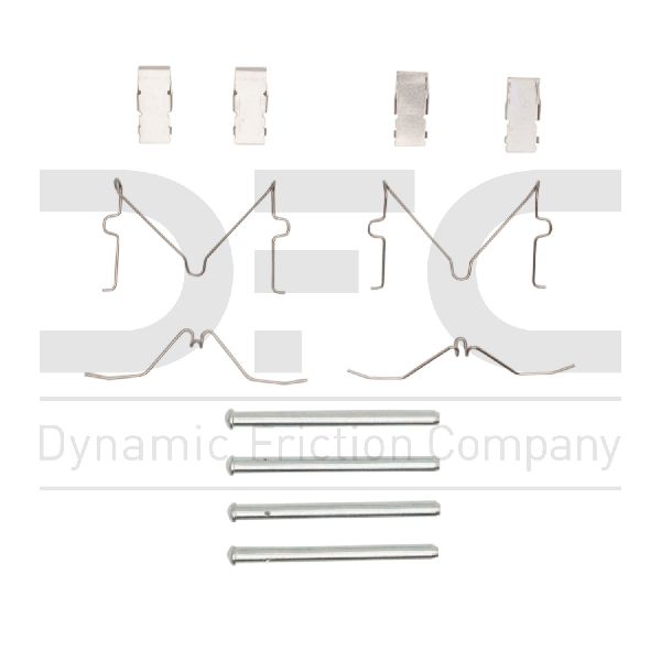 1986-1989 Mazda 323 Disc Brake Hardware Kit - Front (Dynamic Friction)