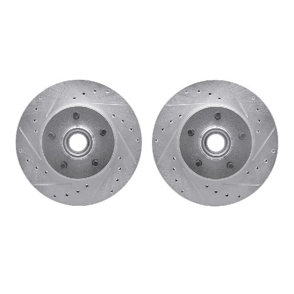 1995-2001 Ford Explorer Disc Brake Rotor Set - Front (Dynamic Friction)