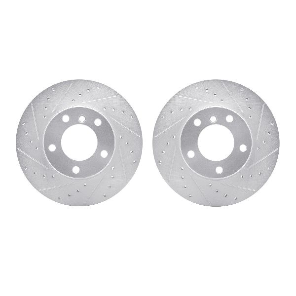 1996-2000 BMW 528i Disc Brake Rotor Set - Front (Dynamic Friction)