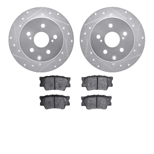 2010-2012 Lexus HS250h Disc Brake Kit - Rear (Dynamic Friction)