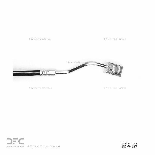 1995-1998 Ford Windstar Brake Hydraulic Hose - Front Left (Dynamic Friction)