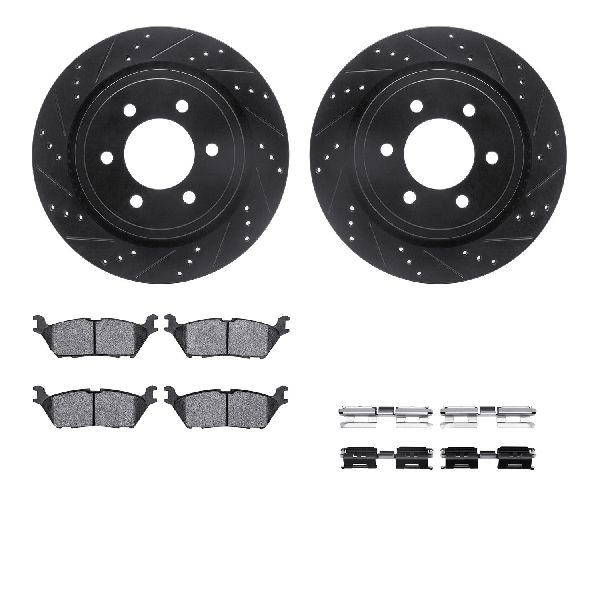2015-2017 Ford F-150 Disc Brake Kit - Rear (Dynamic Friction)