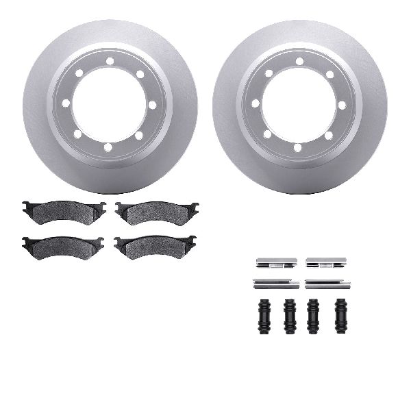 1999-2000 Ford E-350 Econoline Disc Brake Kit - Rear (Dynamic Friction)