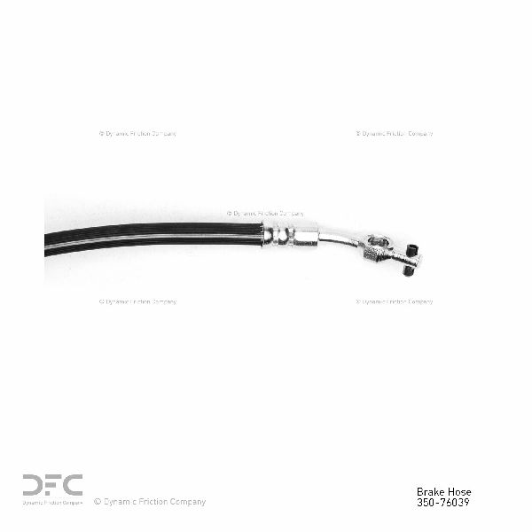 1993-1998 Toyota T100 Brake Hydraulic Hose - Front Left (Dynamic Friction)
