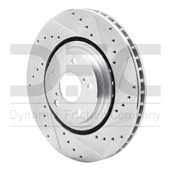 2010-2015 Lexus RX450h Disc Brake Rotor - Front Right (Dynamic Friction)