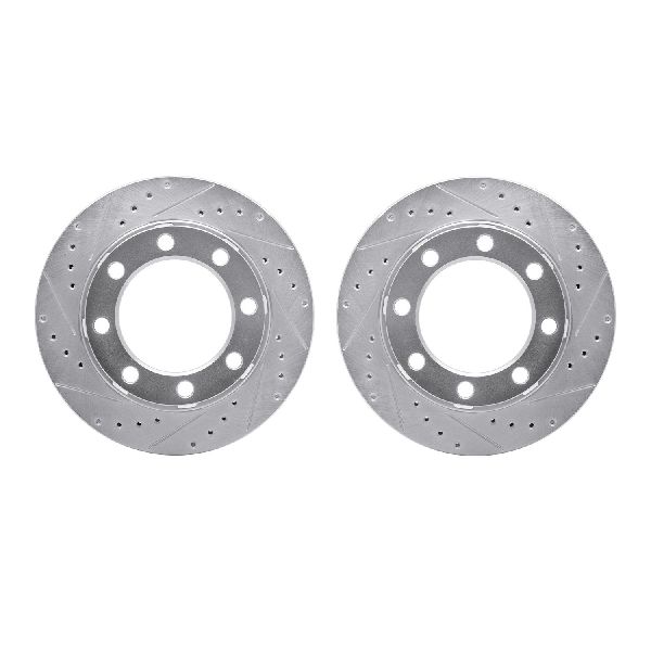 1986-1993 Dodge W250 Disc Brake Rotor Set - Front (Dynamic Friction)