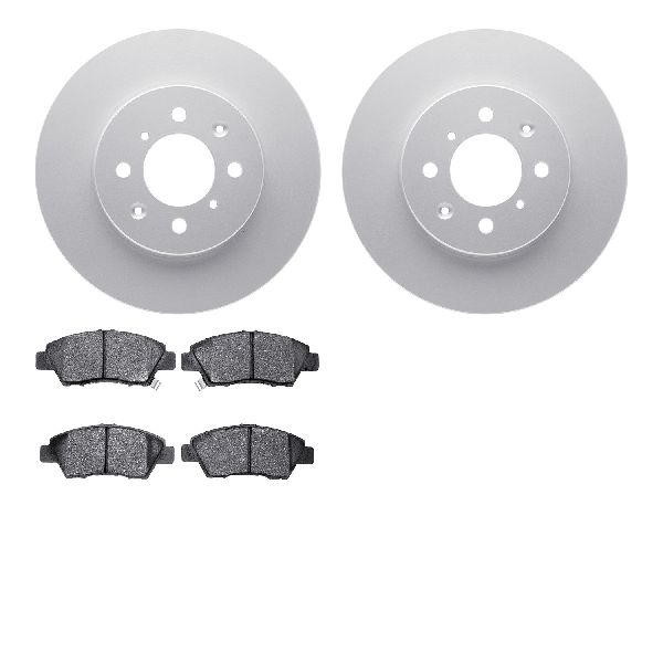 2009-2014 Honda Fit Disc Brake Kit - Front (Dynamic Friction)