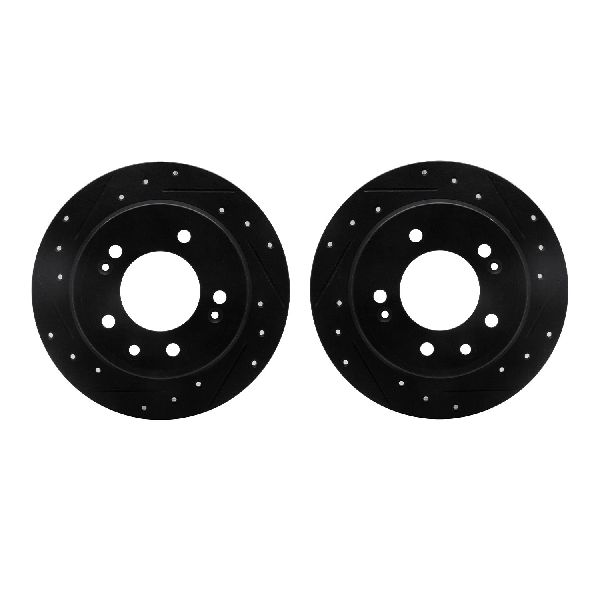 2010-2015 Hyundai Tucson Disc Brake Rotor Set - Rear (Dynamic Friction)