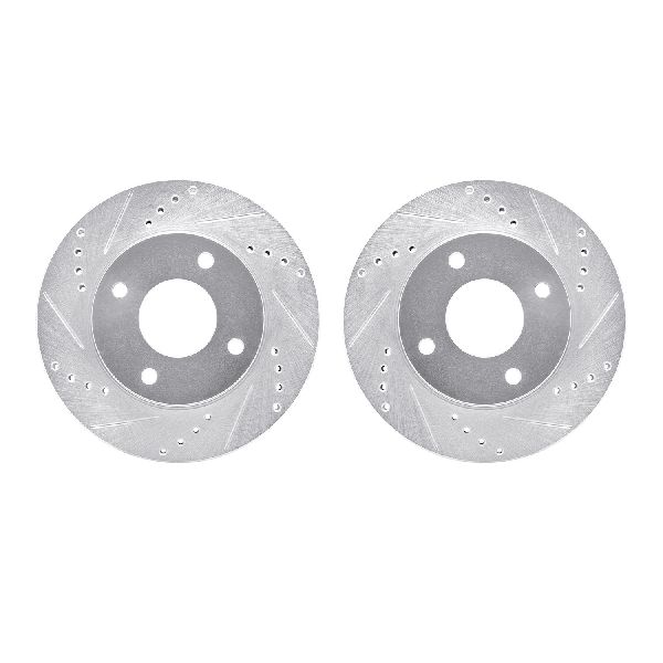 2007-2017 Nissan Tiida Disc Brake Rotor Set - Front (Dynamic Friction)
