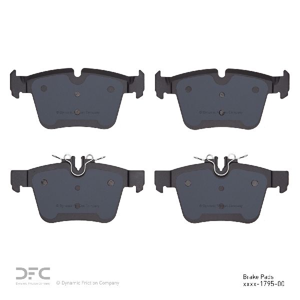 2015-2023 Mercedes-Benz C300 Disc Brake Pad Set - Rear (Dynamic Friction)
