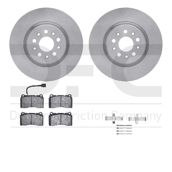 2014-2022 Maserati Ghibli Disc Brake Kit - Front (Dynamic Friction)