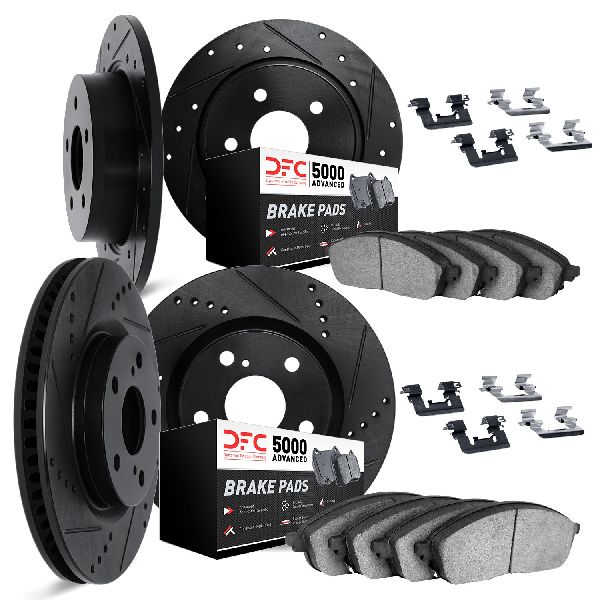 2007-2013 Mazda 3 Disc Brake Kit - Front and Rear (Dynamic Friction)