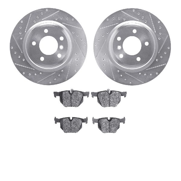 2013-2017 Lincoln Navigator Disc Brake Kit - Rear (Dynamic Friction)