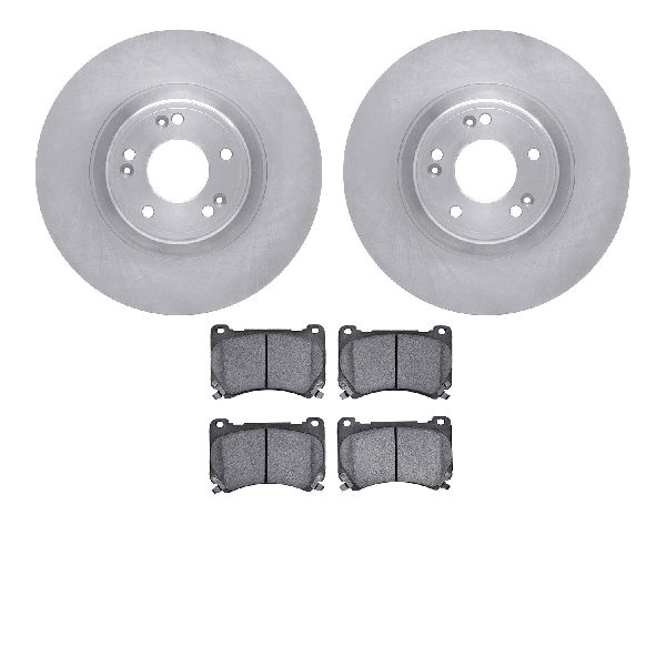 2009-2014 Hyundai Genesis Disc Brake Kit - Front (Dynamic Friction)
