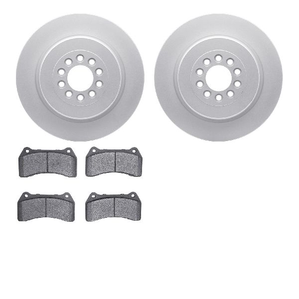 2003-2005 Jaguar S-Type Disc Brake Kit - Front (Dynamic Friction)