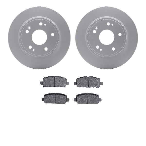 2016-2022 Honda HR-V Disc Brake Kit - Rear (Dynamic Friction)