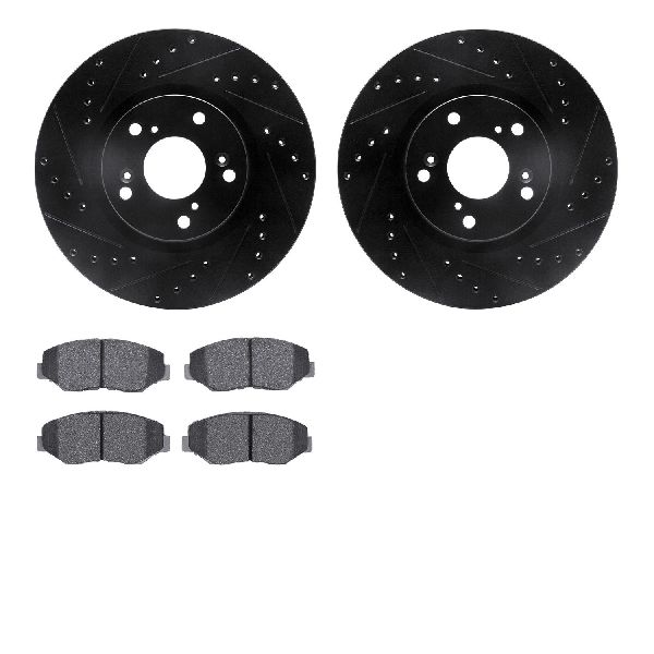 2005-2006 Honda CR-V Disc Brake Kit - Front (Dynamic Friction)