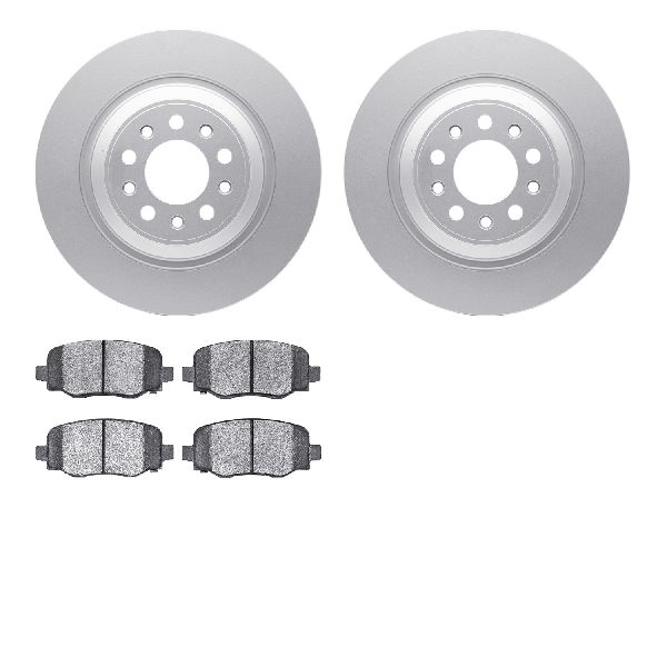 2014-2022 Jeep Cherokee Disc Brake Kit - Rear (Dynamic Friction)
