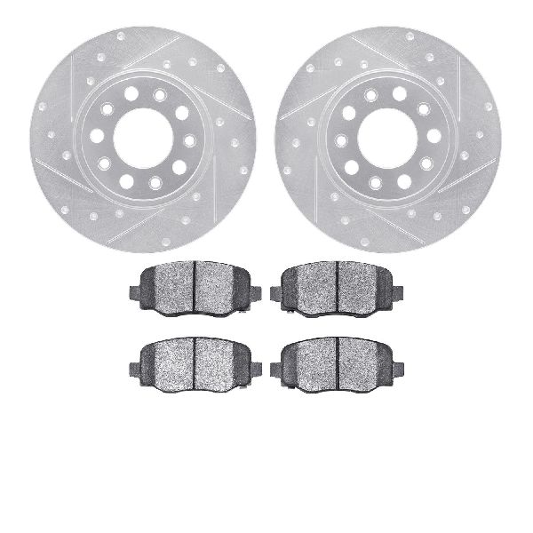 2015-2017 Chrysler 200 Disc Brake Kit - Rear (Dynamic Friction)