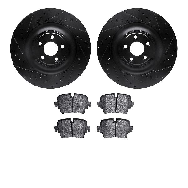 2016-2019 Jaguar XJ Disc Brake Kit - Rear (Dynamic Friction)