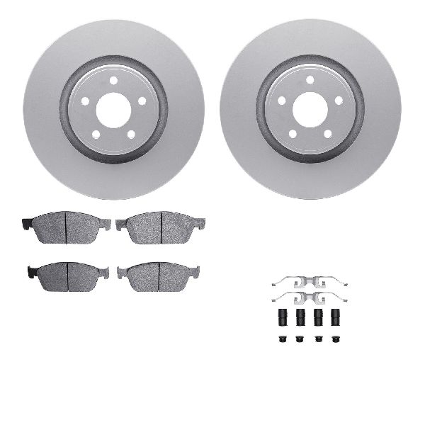 2015-2019 Lincoln MKC Disc Brake Kit - Front (Dynamic Friction)